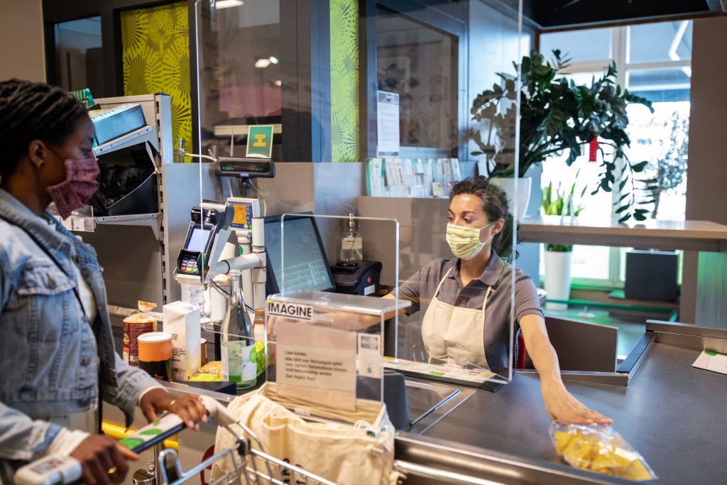 micro-moment customer interaction at grocery store