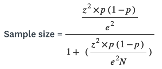 complex combination of variables