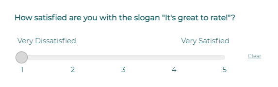 Rating Scale