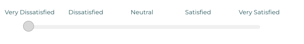 Rating scale question type