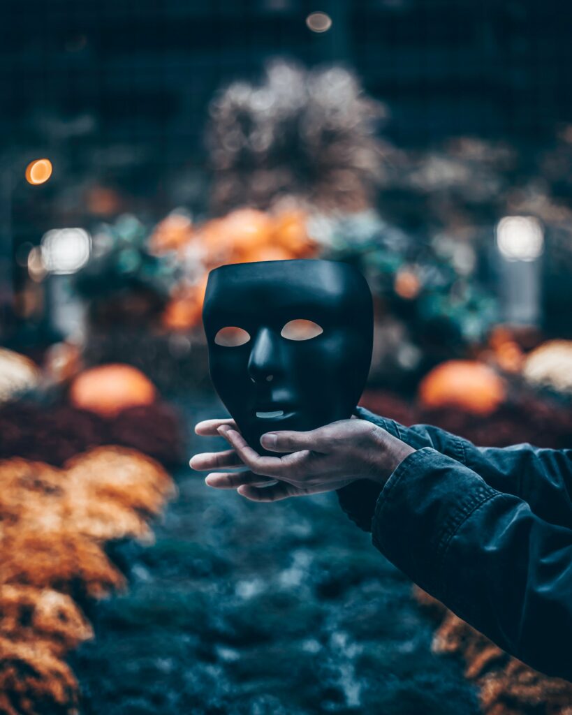 mask symbolizing anonymity