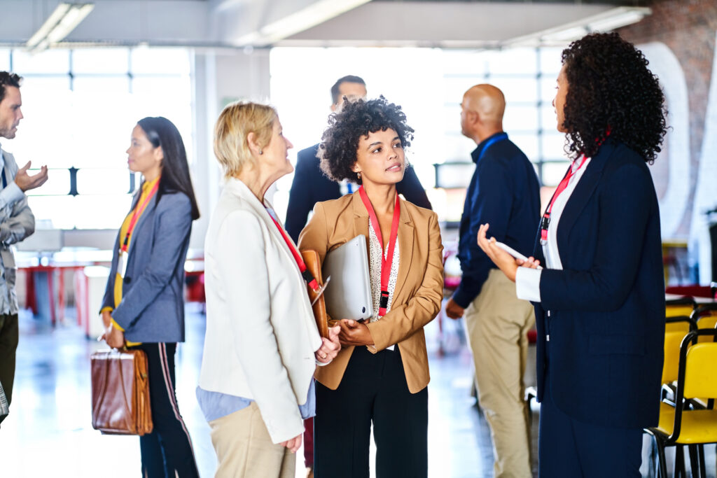 trade association meeting conversation